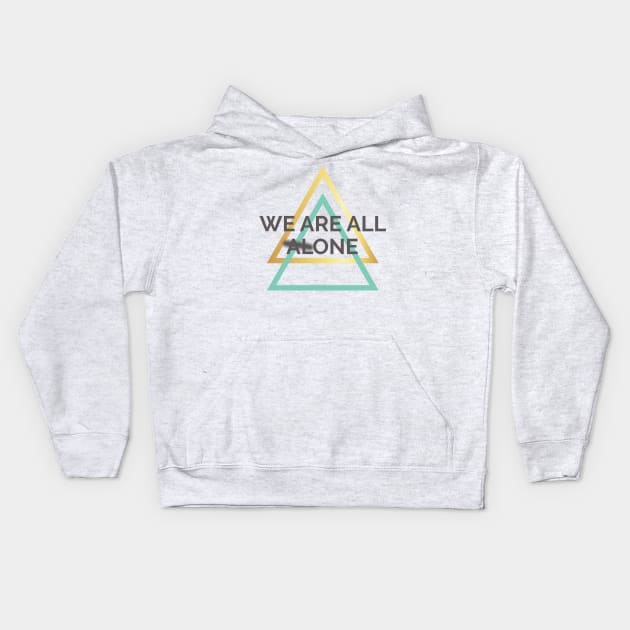 We Are All One Kids Hoodie by ADERA ANGELUCCI